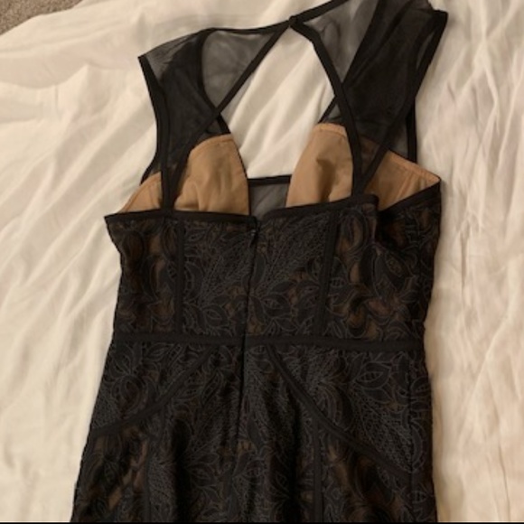 BCBG Black Cocktail Dress Size 8 - Picture 8 of 8